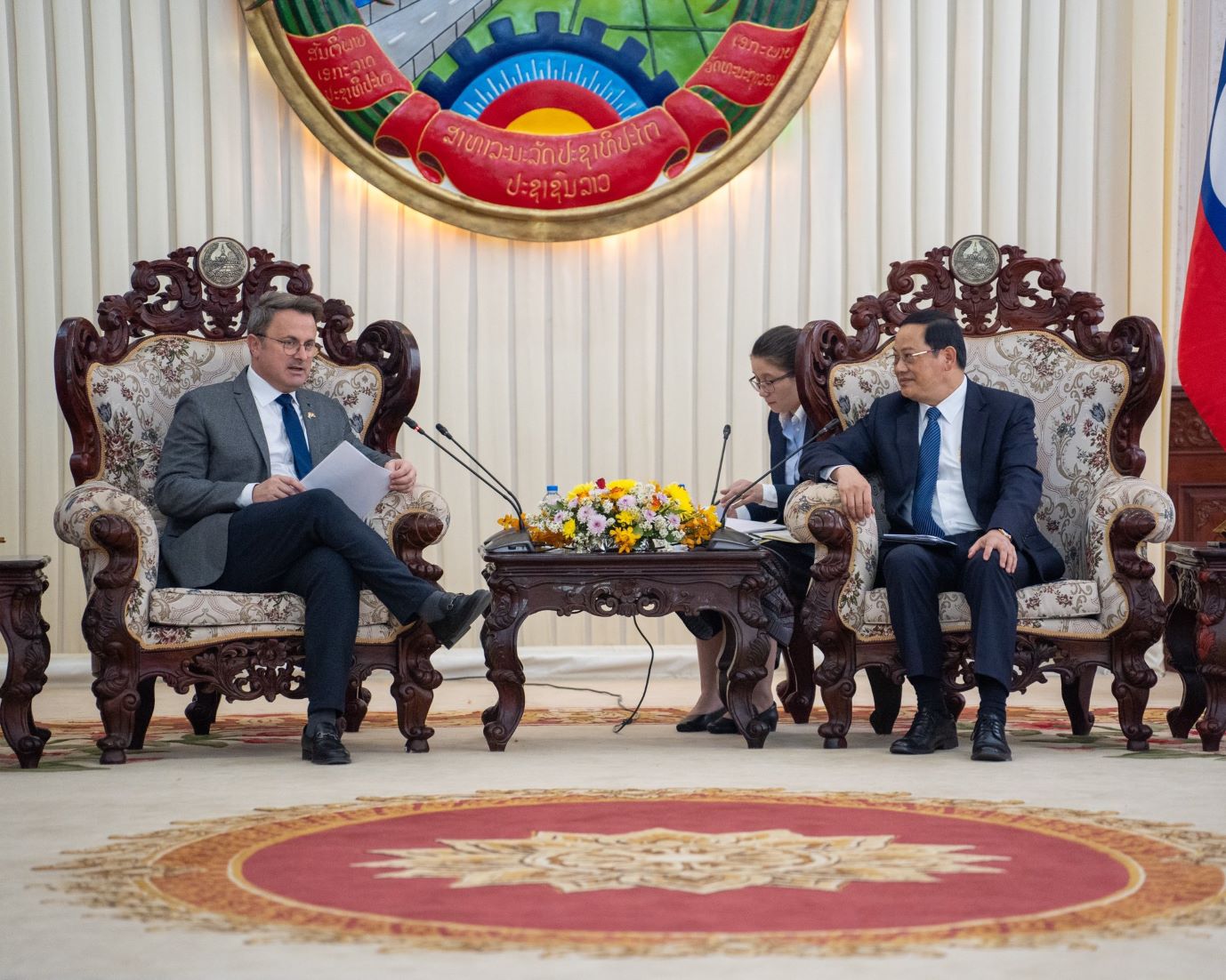 Laos, Luxembourg Agree To Strengthen Ties