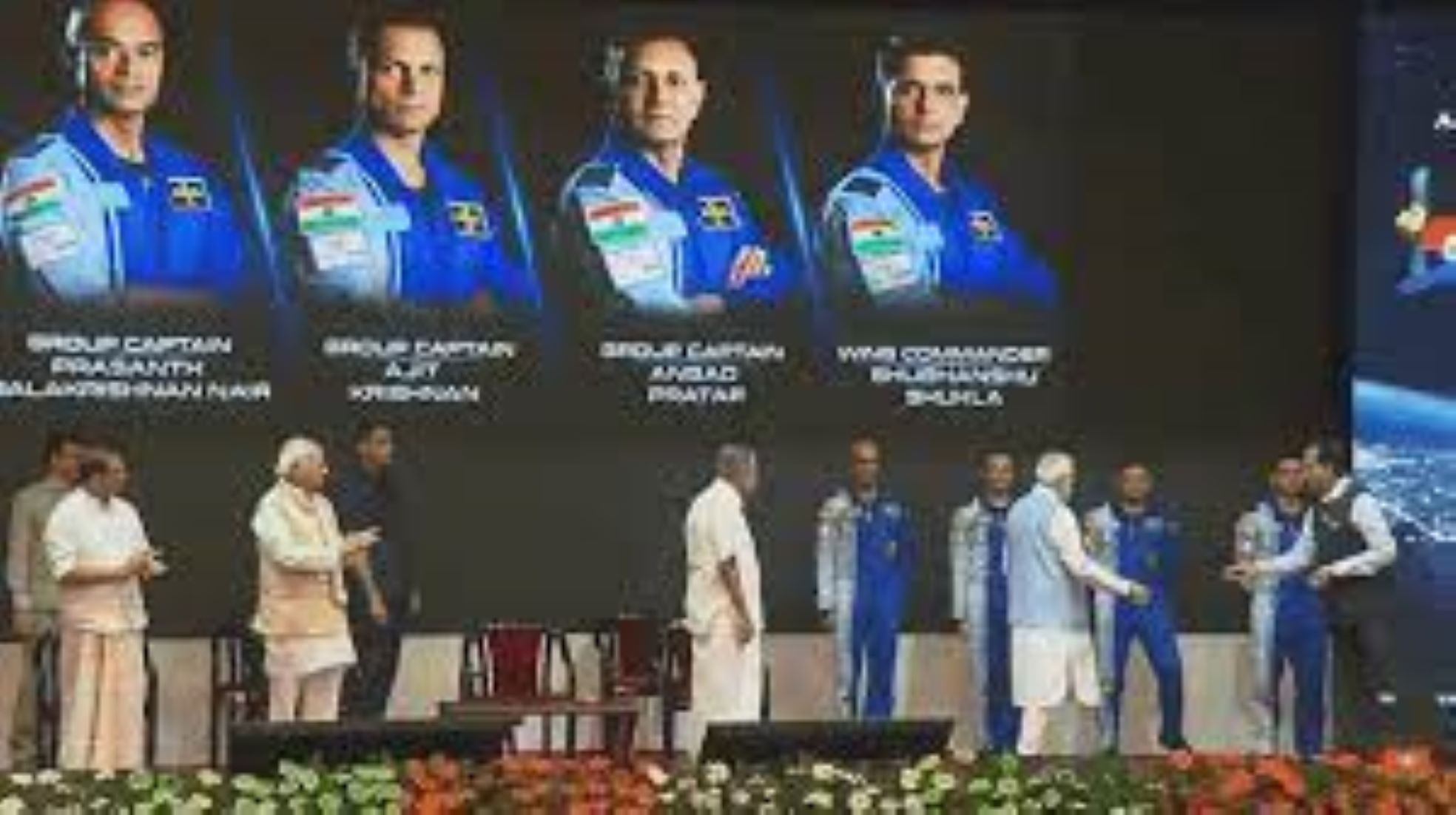 India Unveils Astronaut-Designates For Its 1st Human Spaceflight