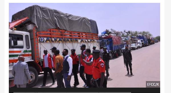 Nigeria impounds food trucks on transit to neighbouring countries