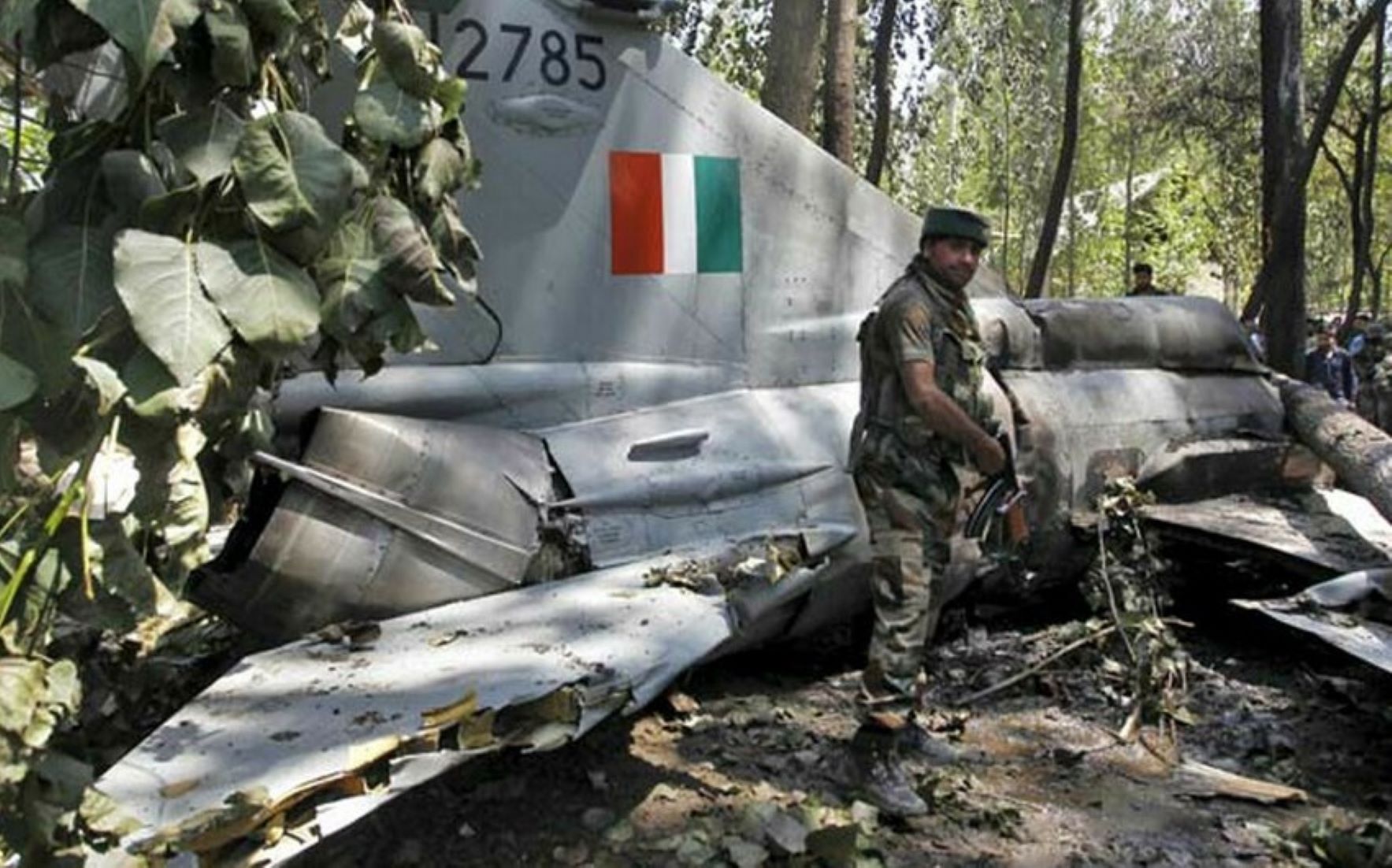 India-made fighter jet crashed, pilot safe