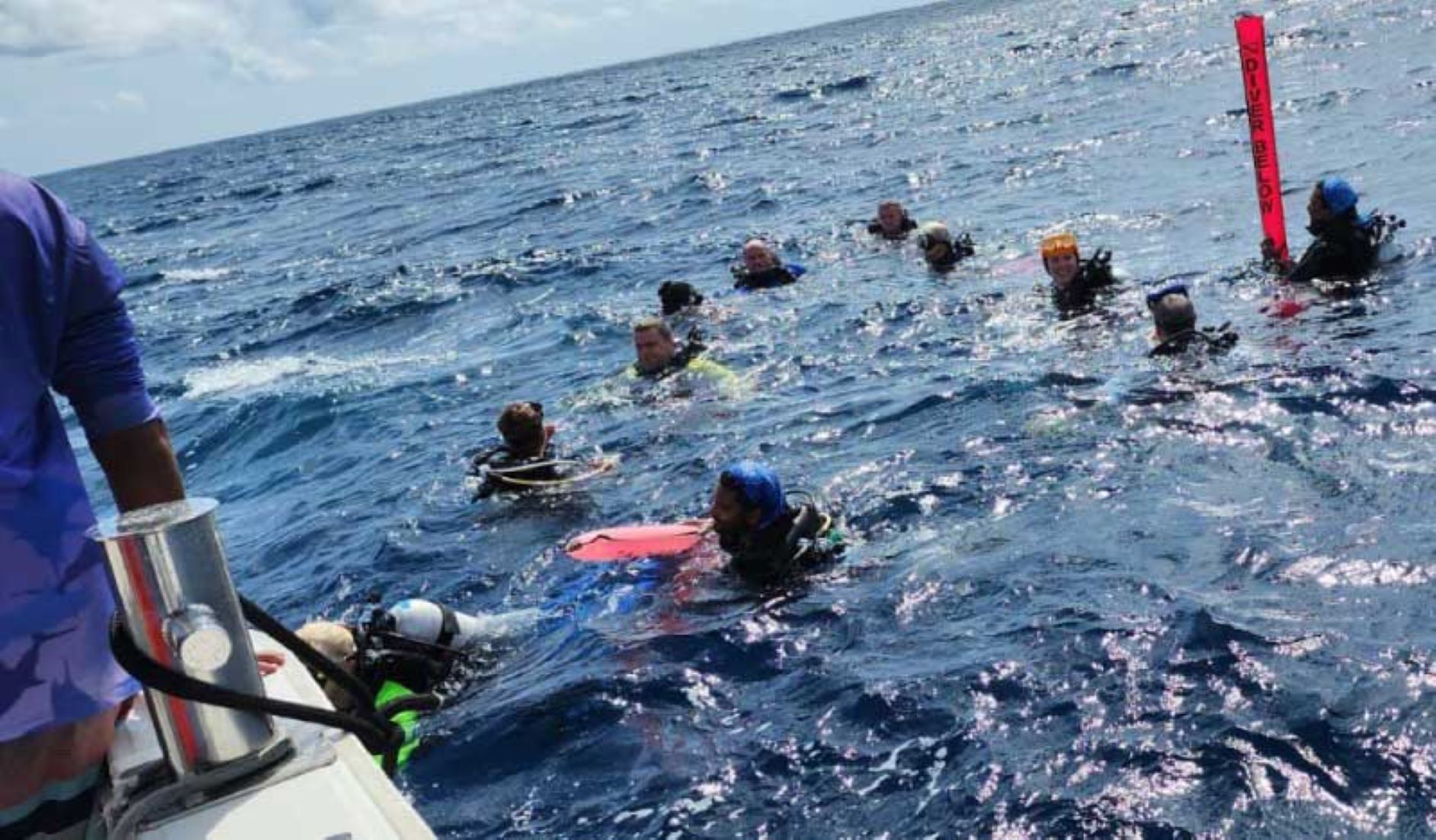 Maldives’ Police Rescued 13 People Adrift At Sea
