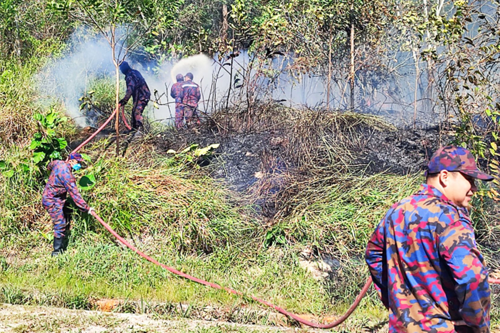 Forest, Bush Fires Lead To Slight Haze In Brunei