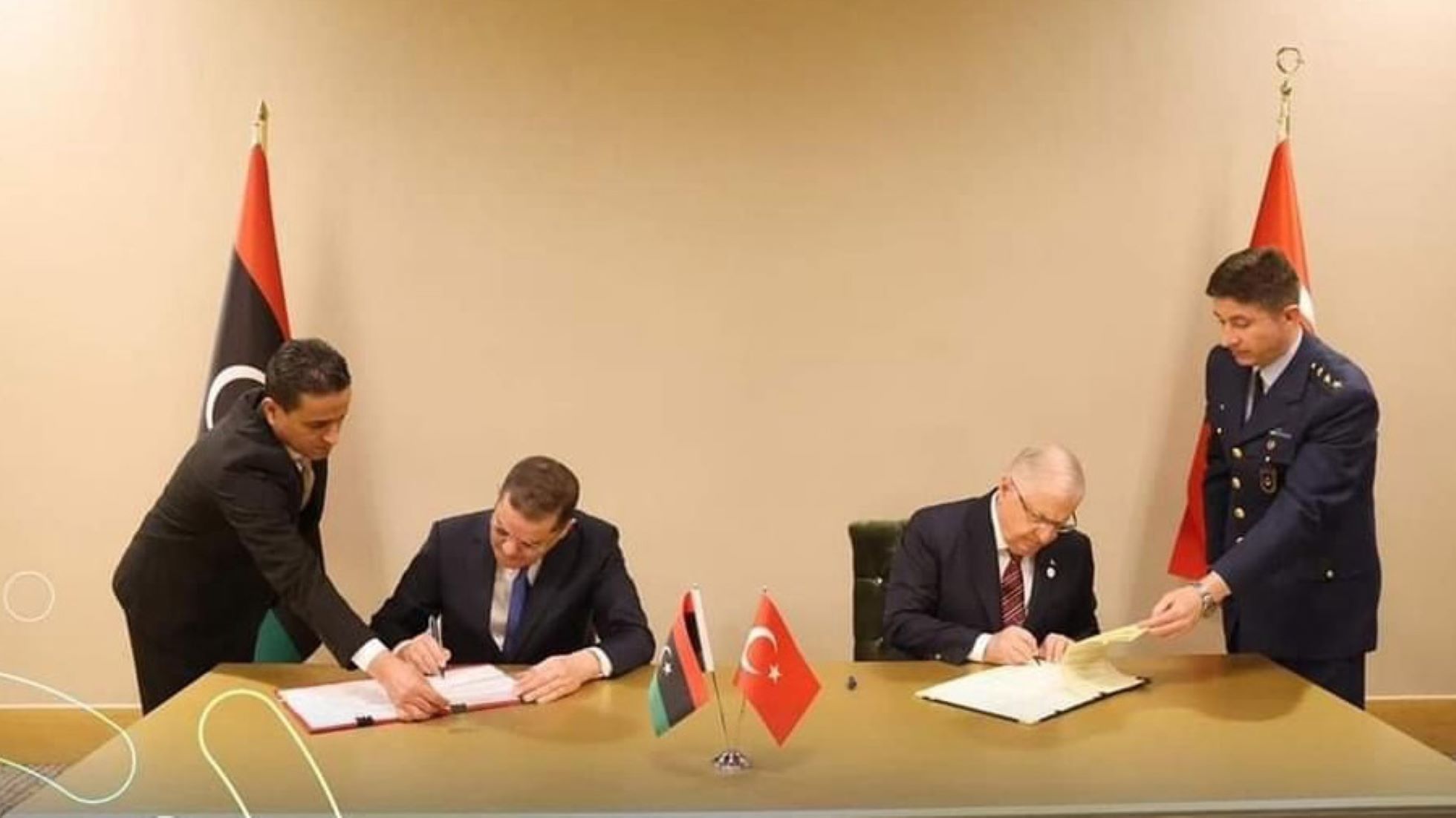 Libya, Türkiye Sign MoU On Military Cooperation
