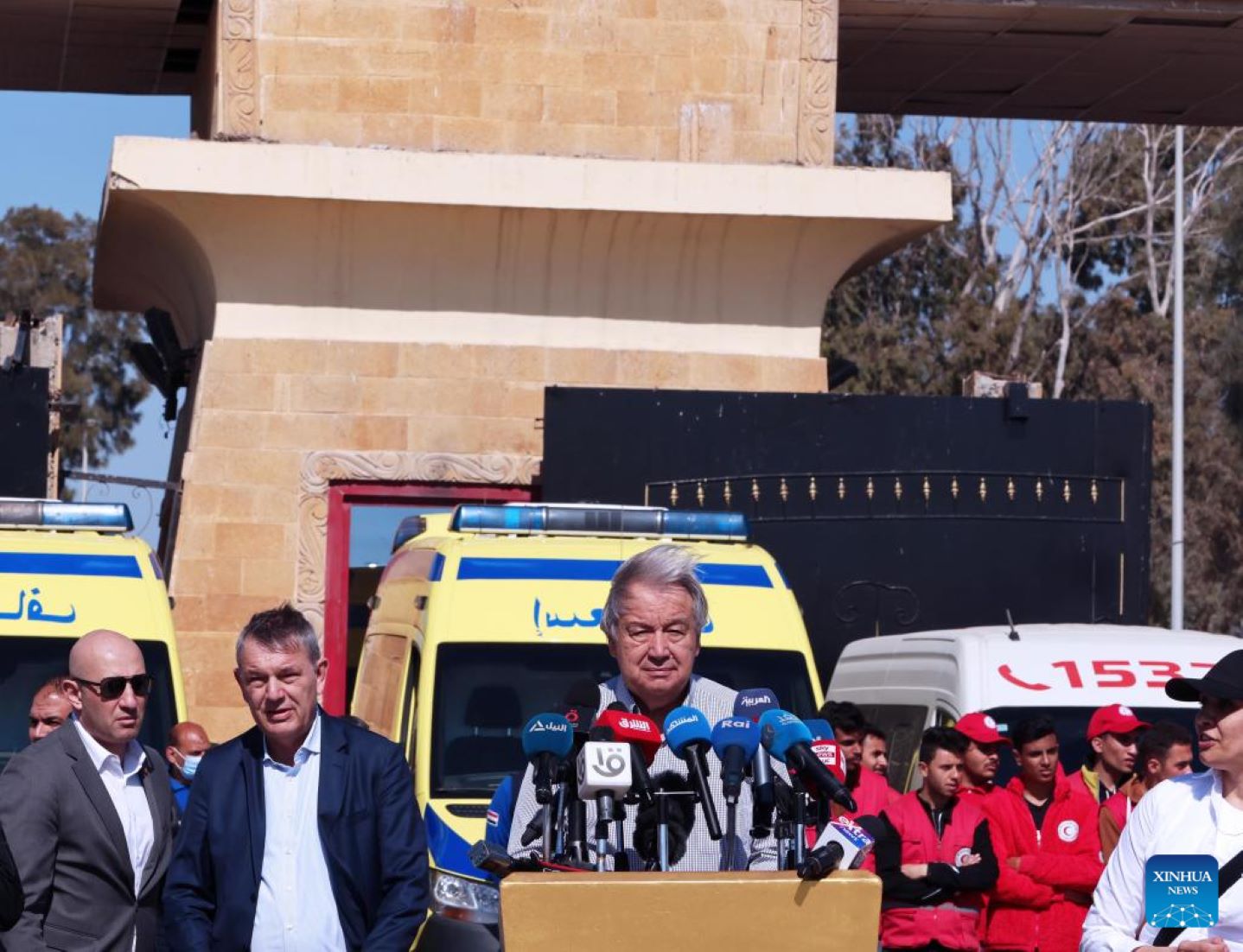 UN Chief Visits Rafah Crossing, Renews Call For Ceasefire In Gaza