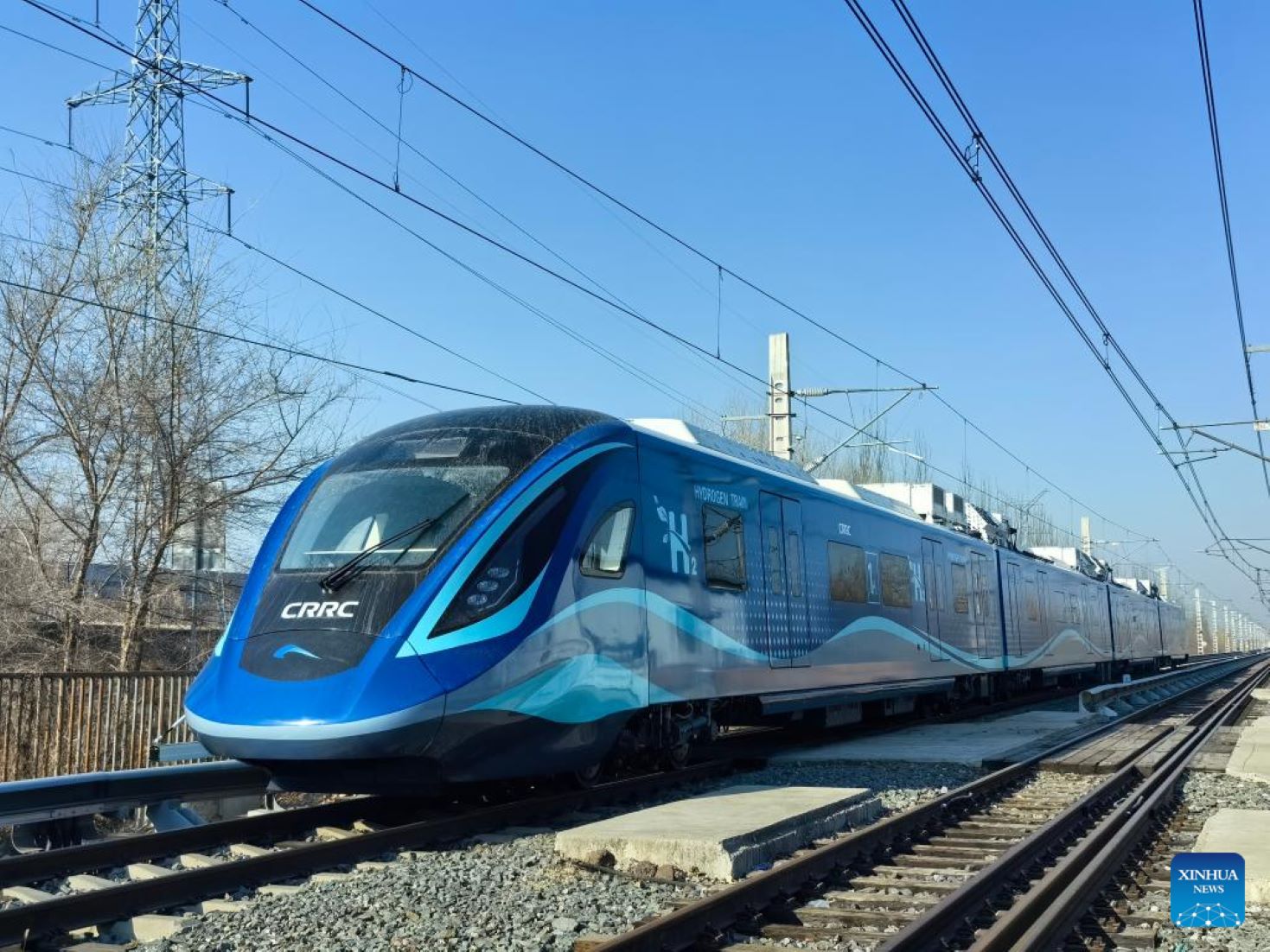 China’s First Homegrown Hydrogen-Powered Urban Train Completed Test