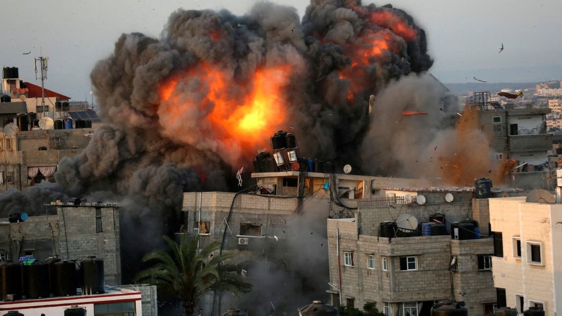 Hamas Says 19 Killed In Israeli Shelling Near Gaza City, Israel Denies