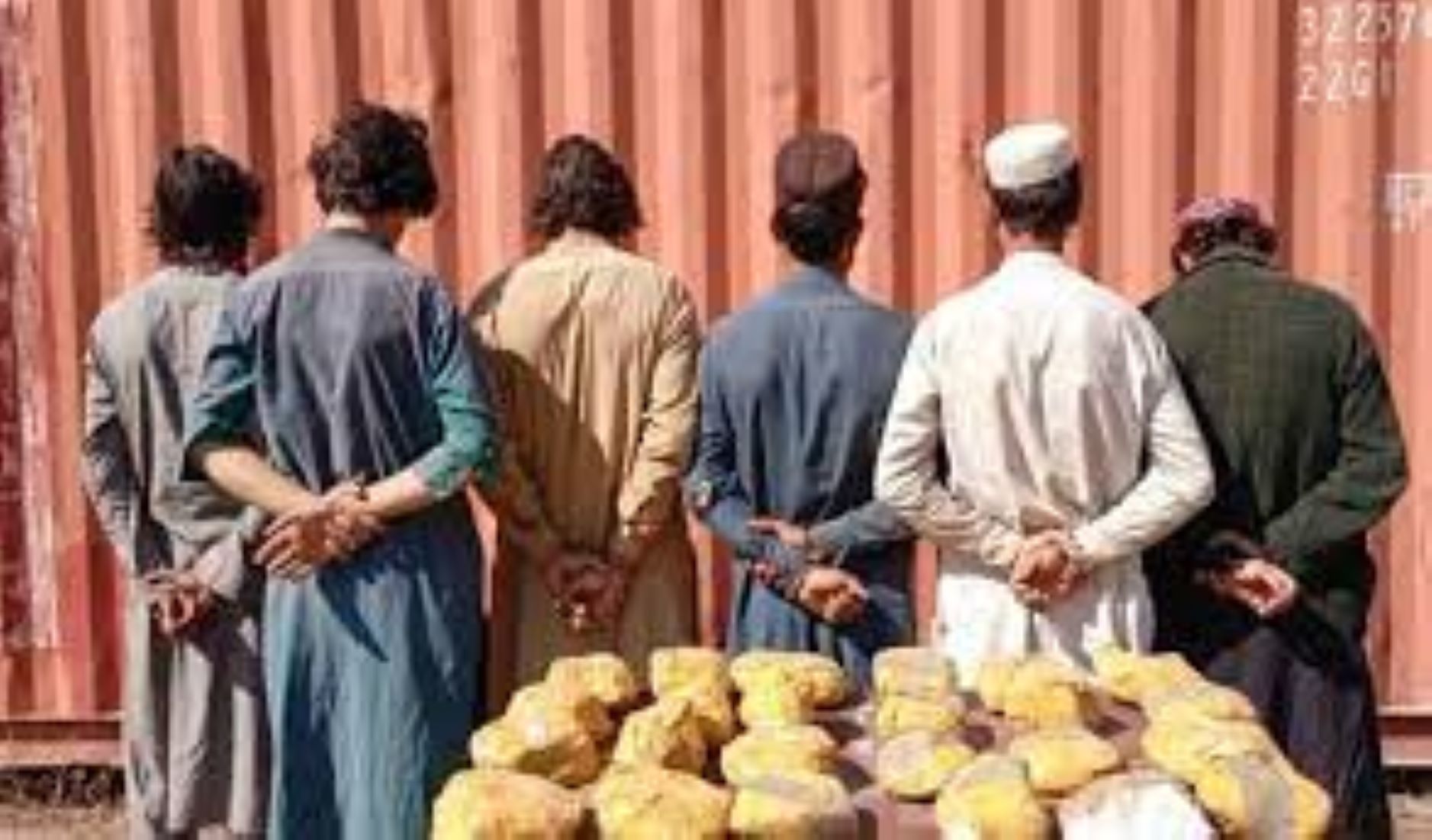Six Drug Smugglers Detained In Afghanistan