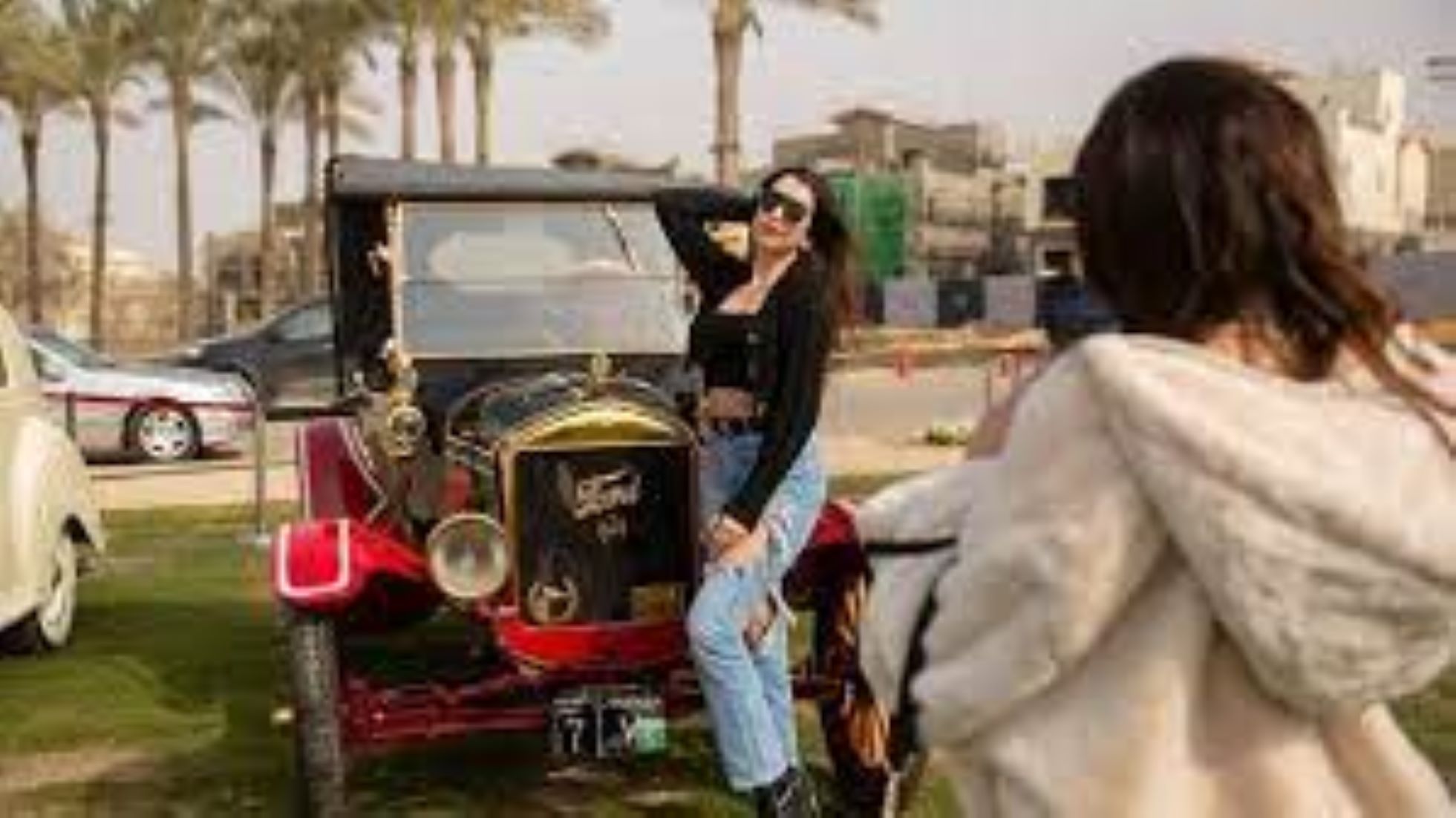 Vintage Car Enthusiasts Join Highway Cruise In Cairo