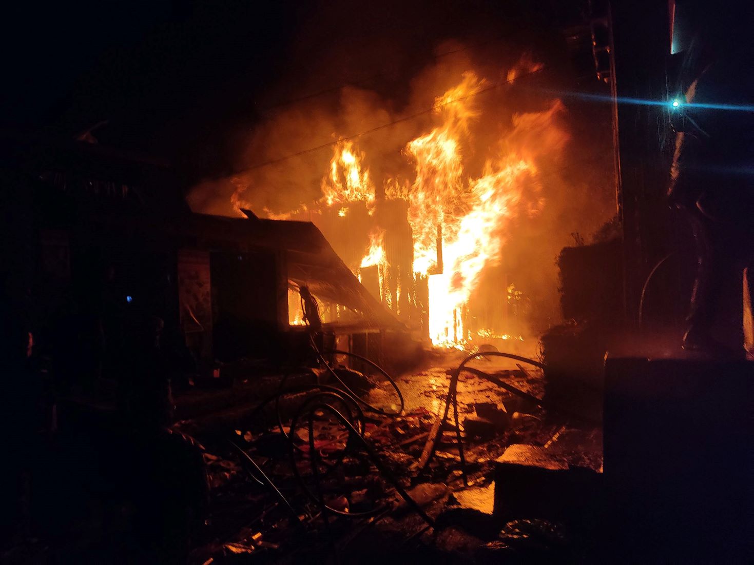 Fire Destroys 26 Houses In Southern Myanmar’s Ayeyarwady Region