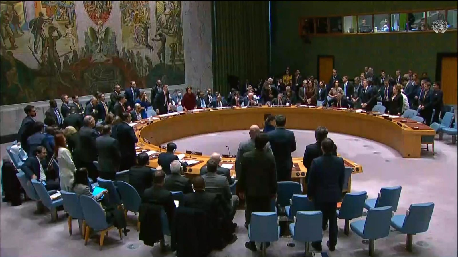 UN Security Council observes moment of silence over Moscow attack