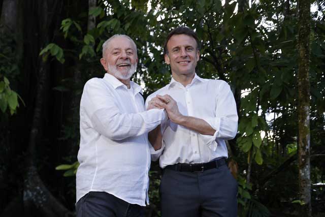 France-Brazil relations: Presidents Macron, Lula hail defense ties at submarine launch