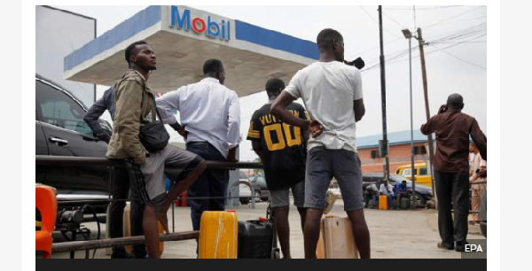 Nigeria’s fuel crisis brings businesses to a halt