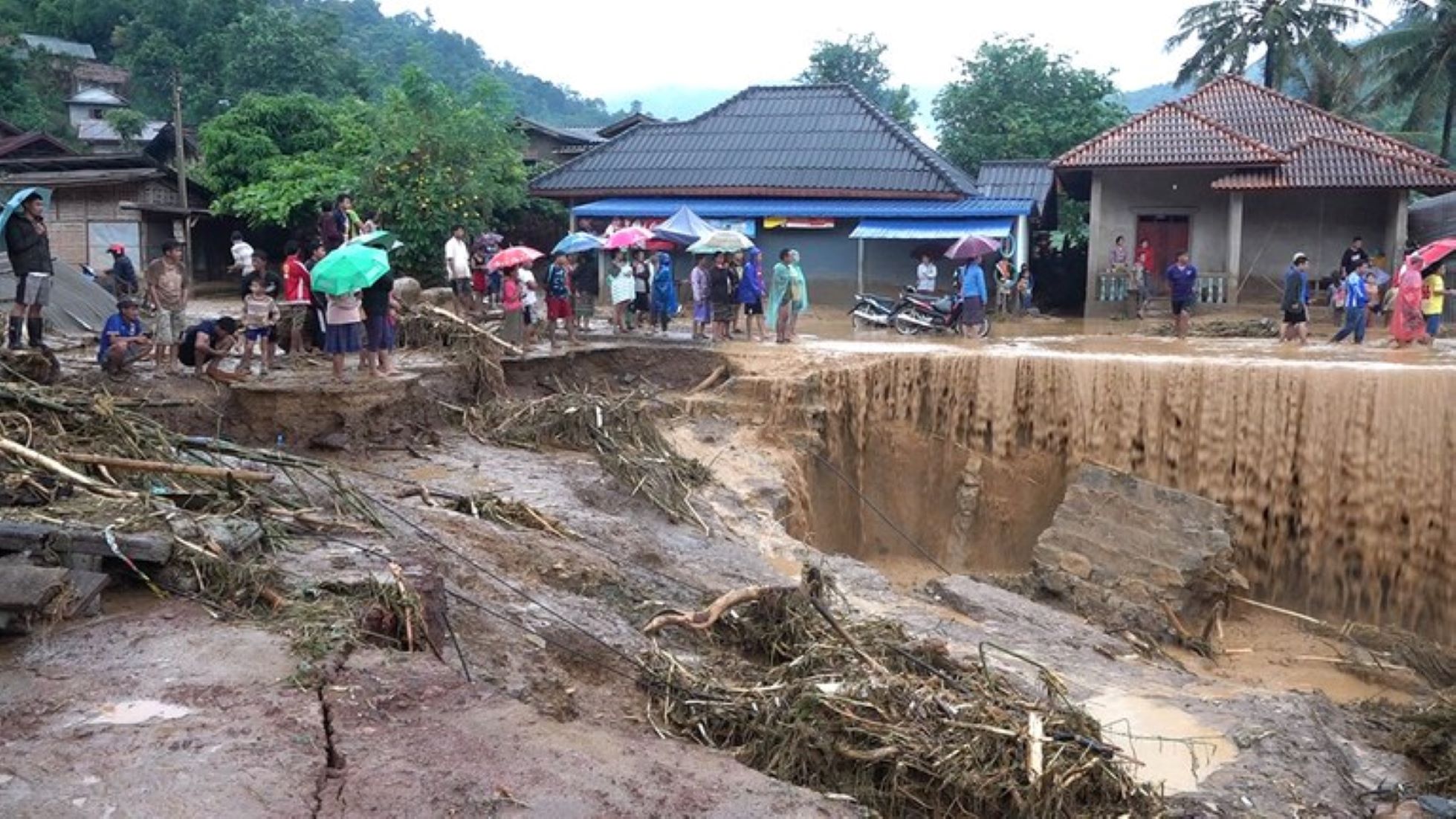 Storm Damages Hundreds Of Houses In Northern Laos