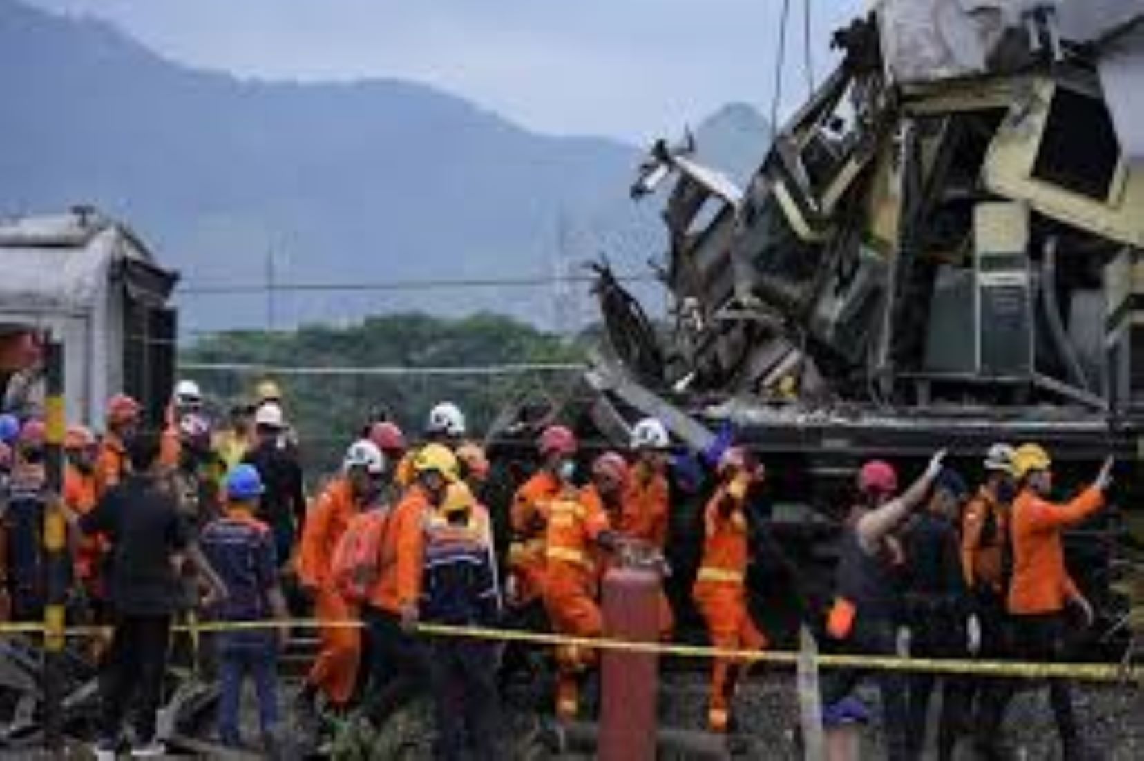 Five Killed, 15 Injured In Train-Bus Collision In Indonesia