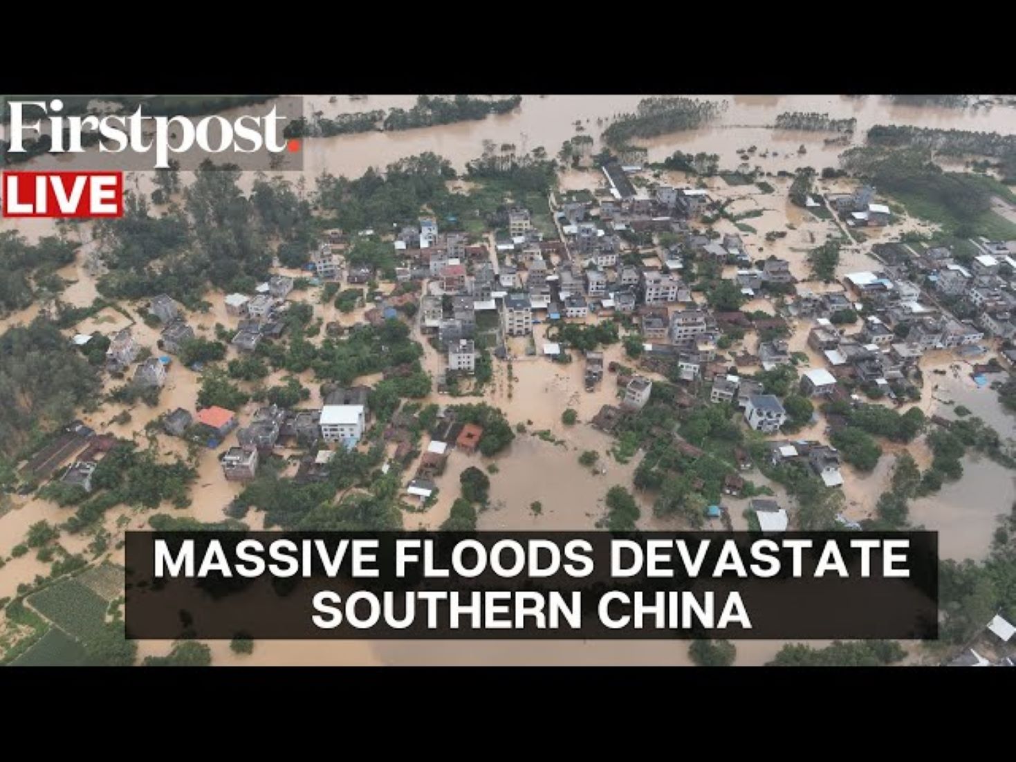 Massive Flooding Hits China’s Guangdong
