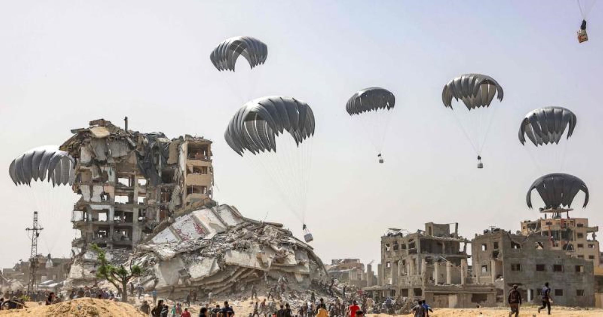 Egypt Continues Airdropping Aid To Northern Gaza: Army