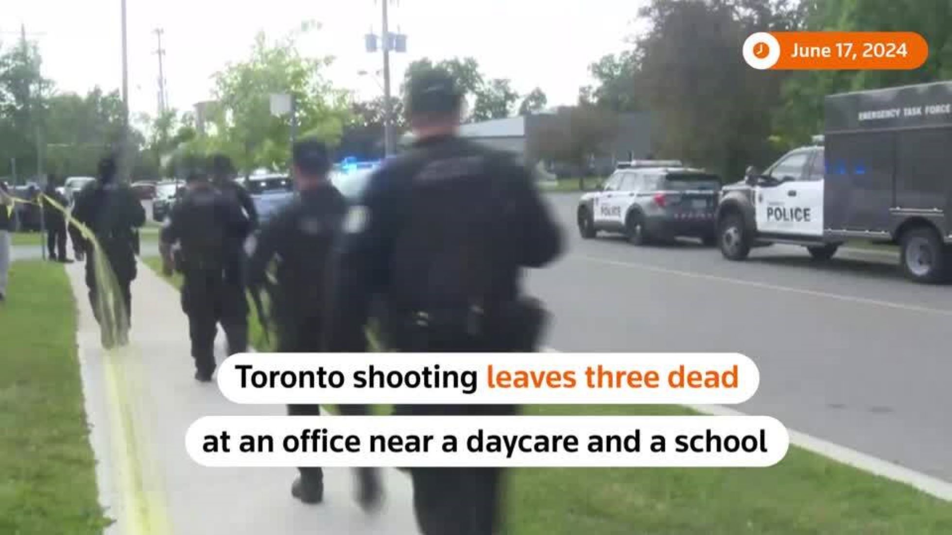 Three Dead In Toronto Office Building Shooting