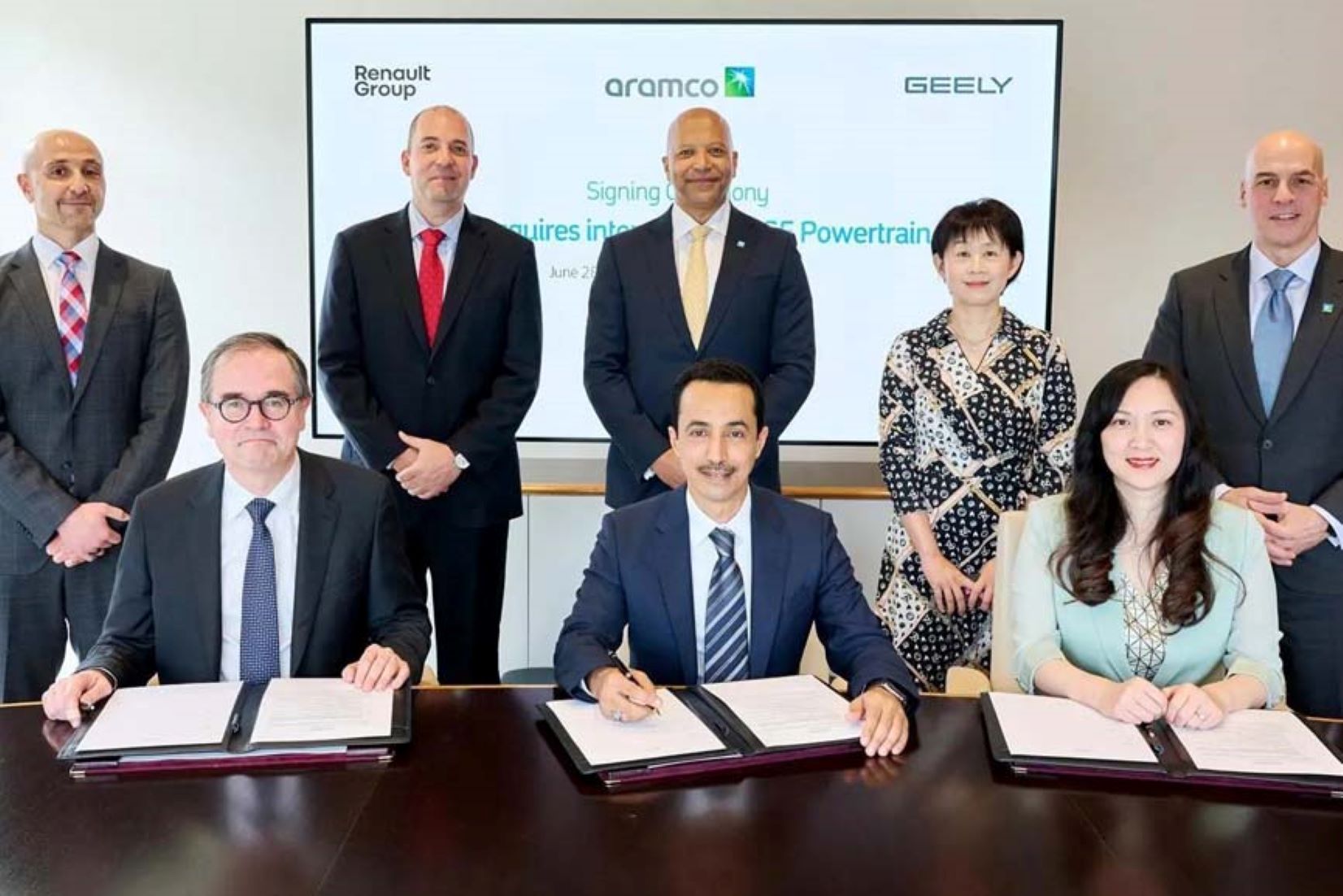 Saudi Aramco Acquires 10 percent Equity Interest In Geely-Renault Joint Venture Company