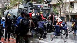 Kenya: Five killed and parliament ablaze in tax protests