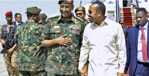 Ethiopian PM meets Sudan army chief in push for ‘peace and security’
