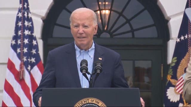 US presidential elections: ‘I’m not going anywhere,’ Biden tells White House crowd