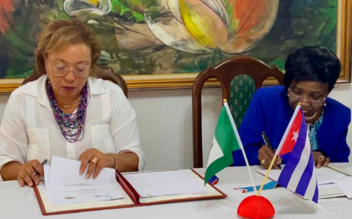 Cuba and Nigeria sign MOU in health care