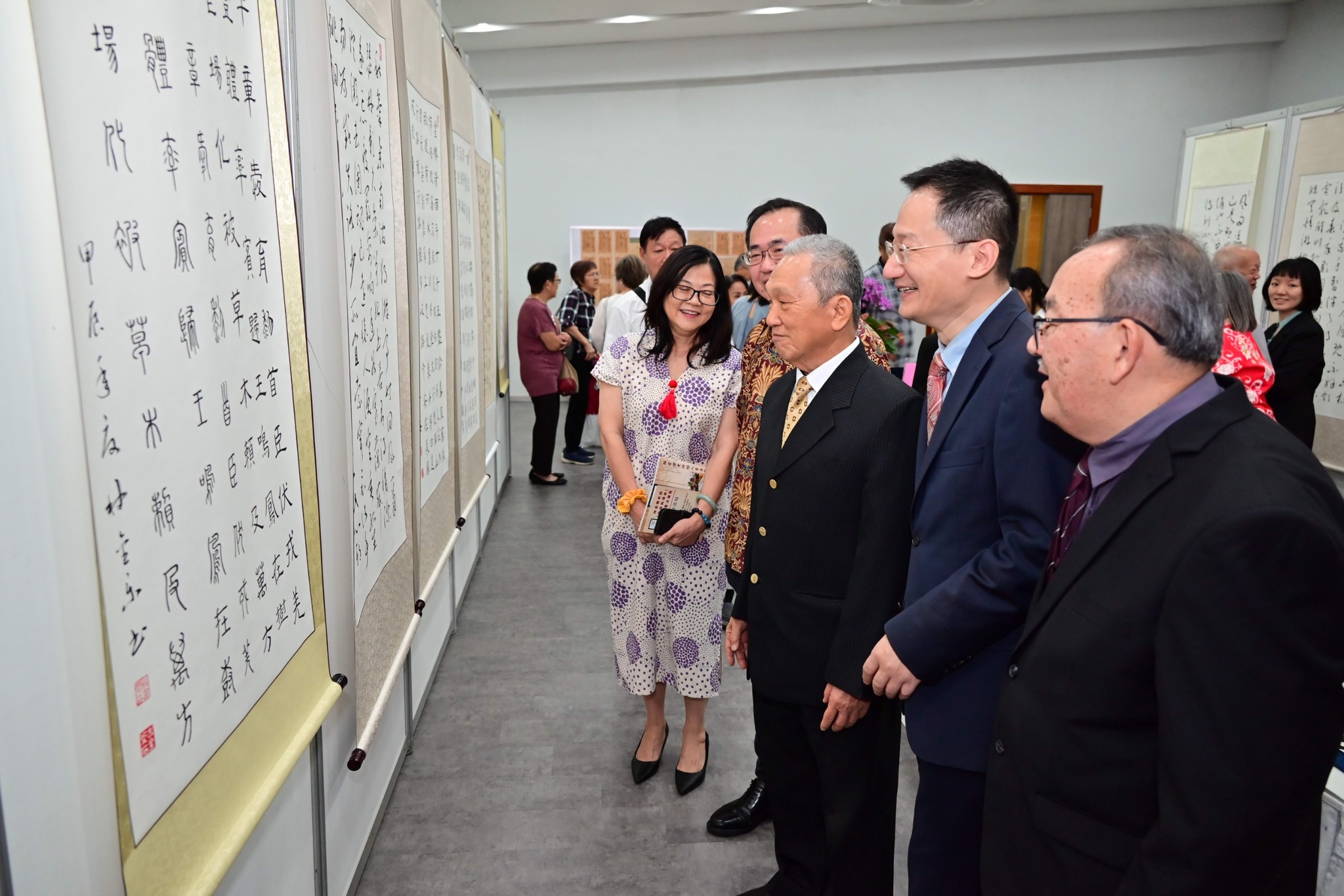 Chinese Calligraphy Exhibition Opened In Brunei