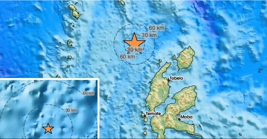 5.8-Magnitude Quake Jolted Off Central Indonesia, No Tsunami Alert Issued
