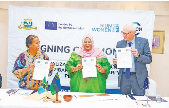 Zanzibar oceans, women get EU funding