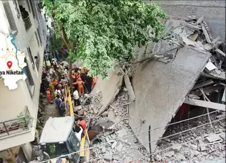 Two Dead In Building Collapse In Delhi