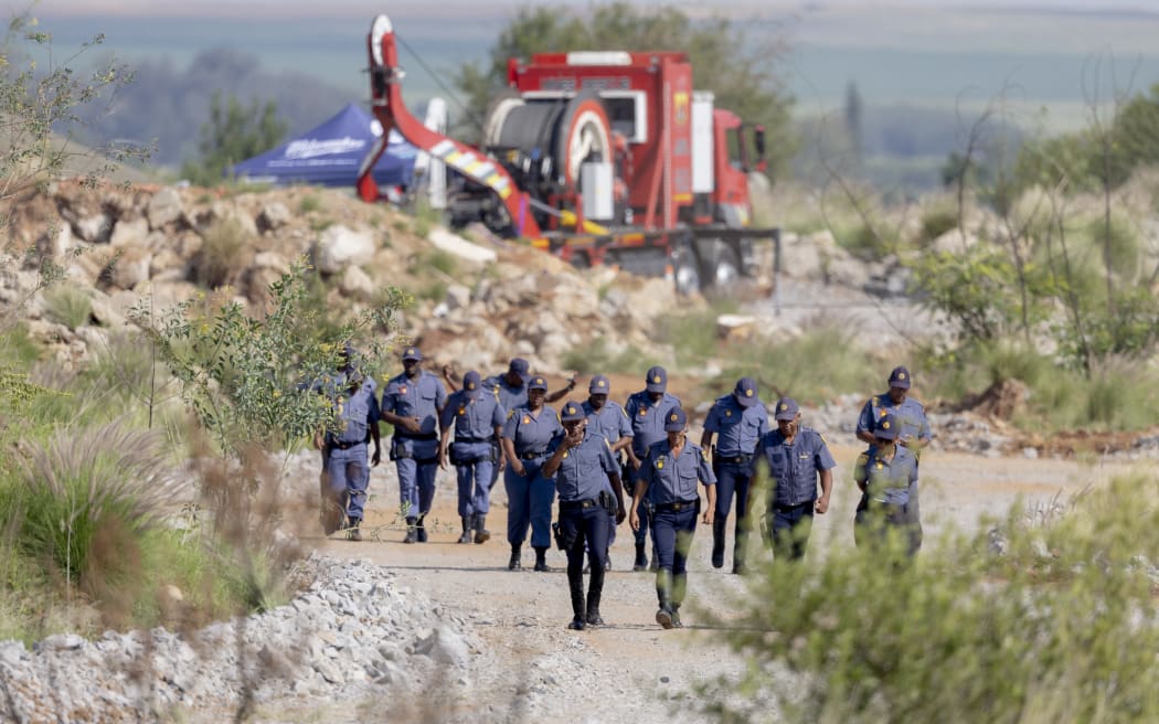 South Africa: Dozens rescued, bodies pulled from abandoned mining pit