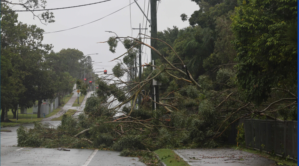 Tropical Cyclone Weakens To Tropical Low Though More Australian Homes Suffer Power Outages