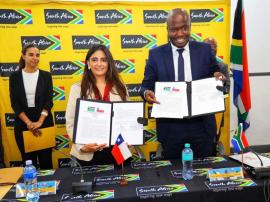 South Africa and Chile sign trade cooperation agreement