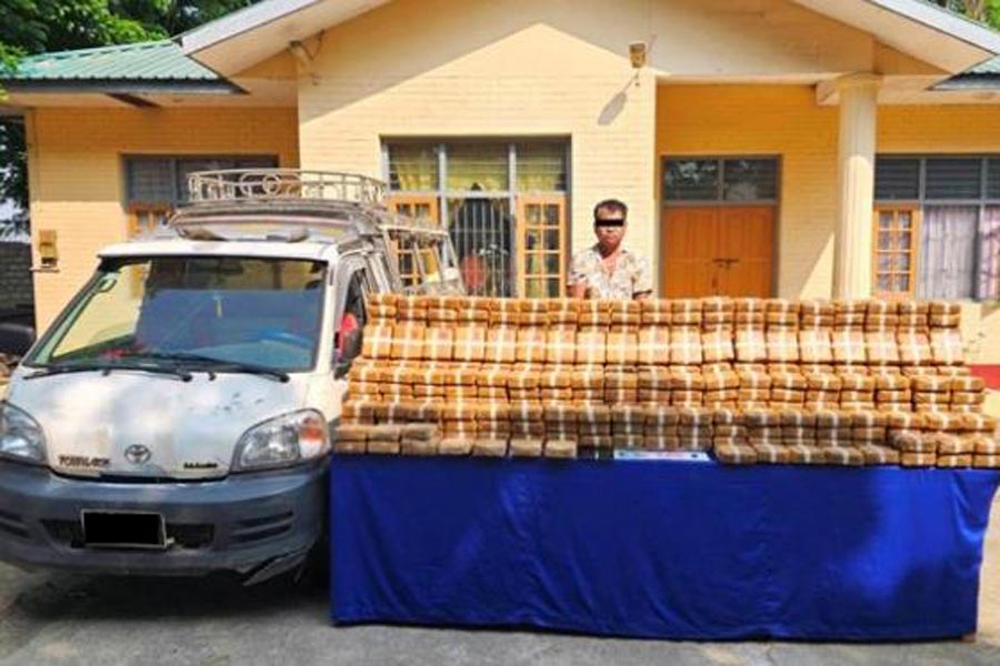 Over 1.5 Million Stimulant Tablets Seized In Central Myanmar
