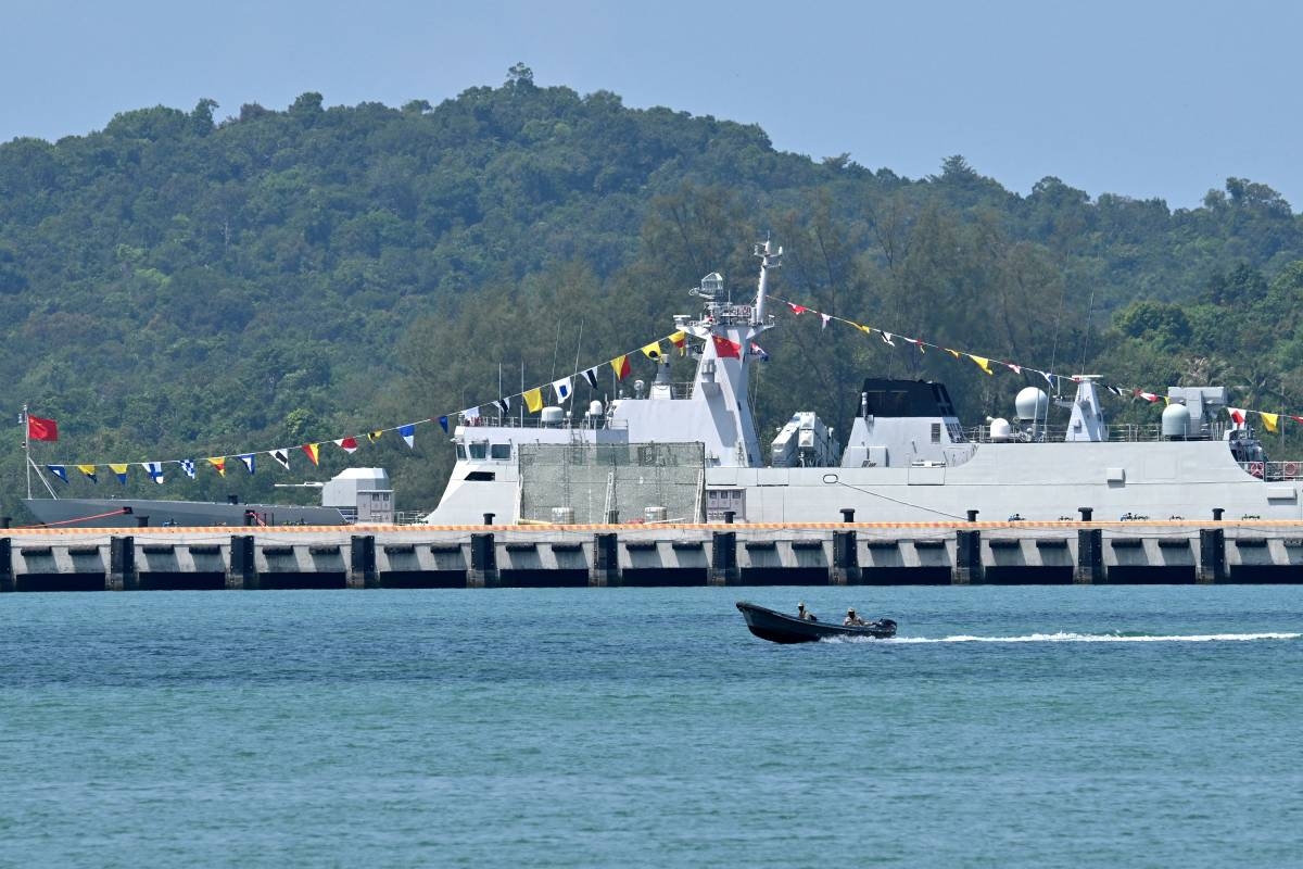 Cambodia hails opening of naval base renovated by China
