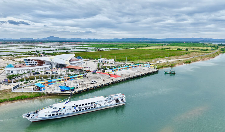 Cambodia Launches Tourism Port In SW Kampot Coastal Province