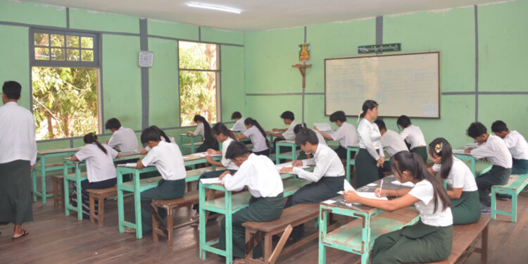 Myanmar To Reconduct Matriculation Exams For Regions, States Impacted By Earthquake
