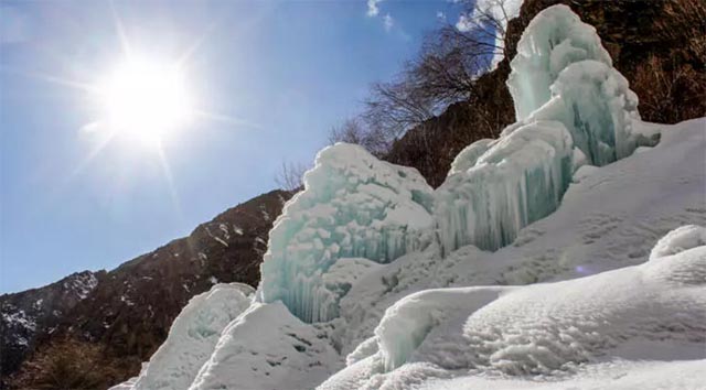 Artificial glaciers boost water supply in northern Pakistan