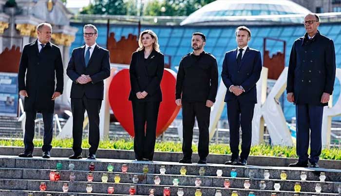 Russia-Ukraine conflict: European leaders pressure Russia over 30-day Ukraine ceasefire