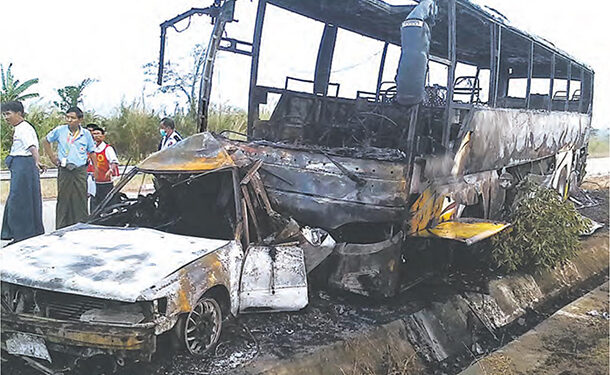 622 Killed, 1,704 Injured In Road Accidents In Myanmar In Jan-Apr