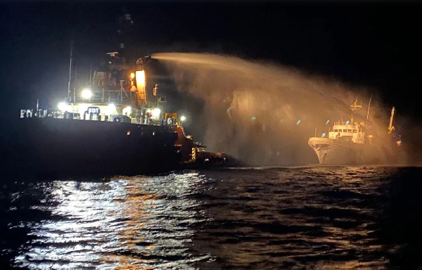Aid ship bound for Gaza catches fire after alleged drone attack off Malta