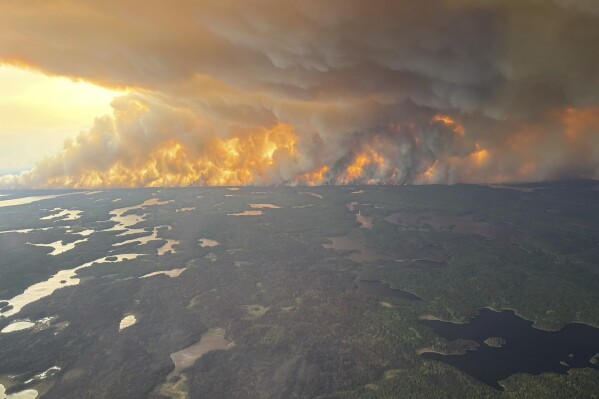 Canada wildfires: Prairie city Flin Flon virtually deserted as fires rage and thousands more evacuees expected