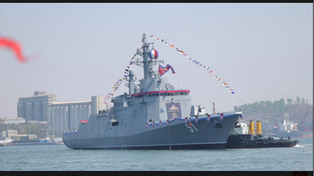 DPRK Conducts Full-Scale Investigation Into Destroyer Launch Accident