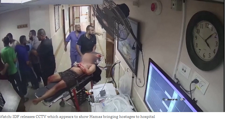 Hamas Releases Video Of Hostage Injured In Israeli Attack On Gaza