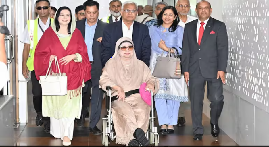 Bangladeshi Ex-PM Khaleda Zia Returns Home