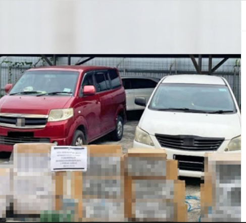 Brunei Customs Seizes Illegal Cigarettes, Alcohol In Operation