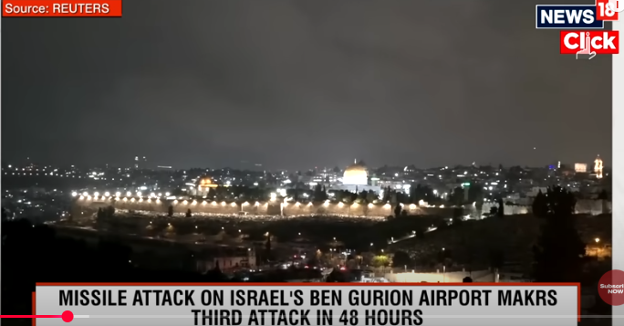 Yemen’s Houthis Target Israel’s Main Airport Three Times Within 48 Hours