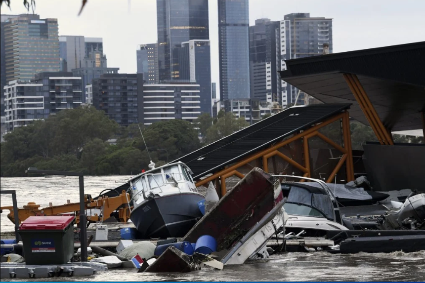Eight Rescued From Floodwaters Amid Heavy Rainfall In Eastern Australia