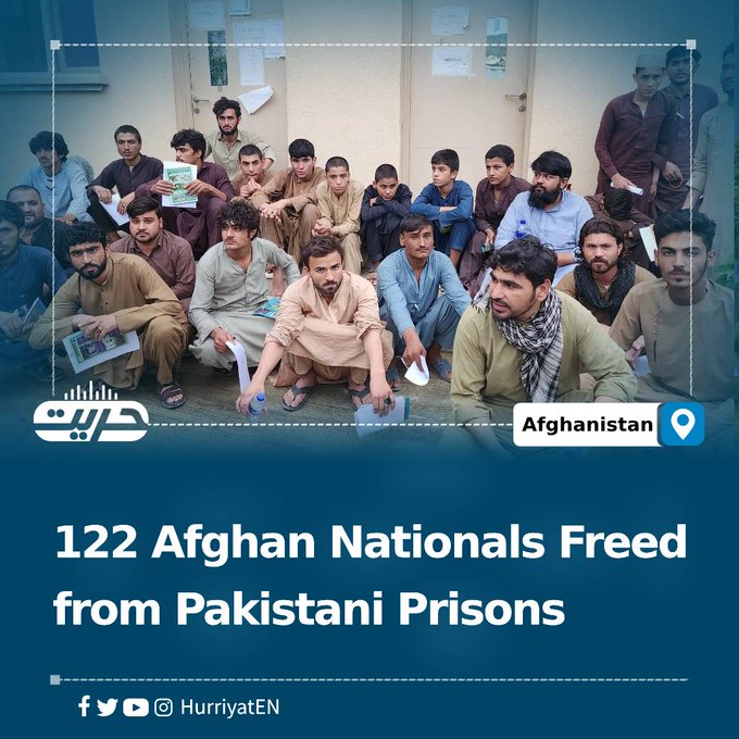 122 Afghans Released From Pakistani Jails, Return Home