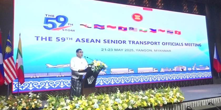 Myanmar Hosts 59th ASEAN Senior Transport Officials Meetings
